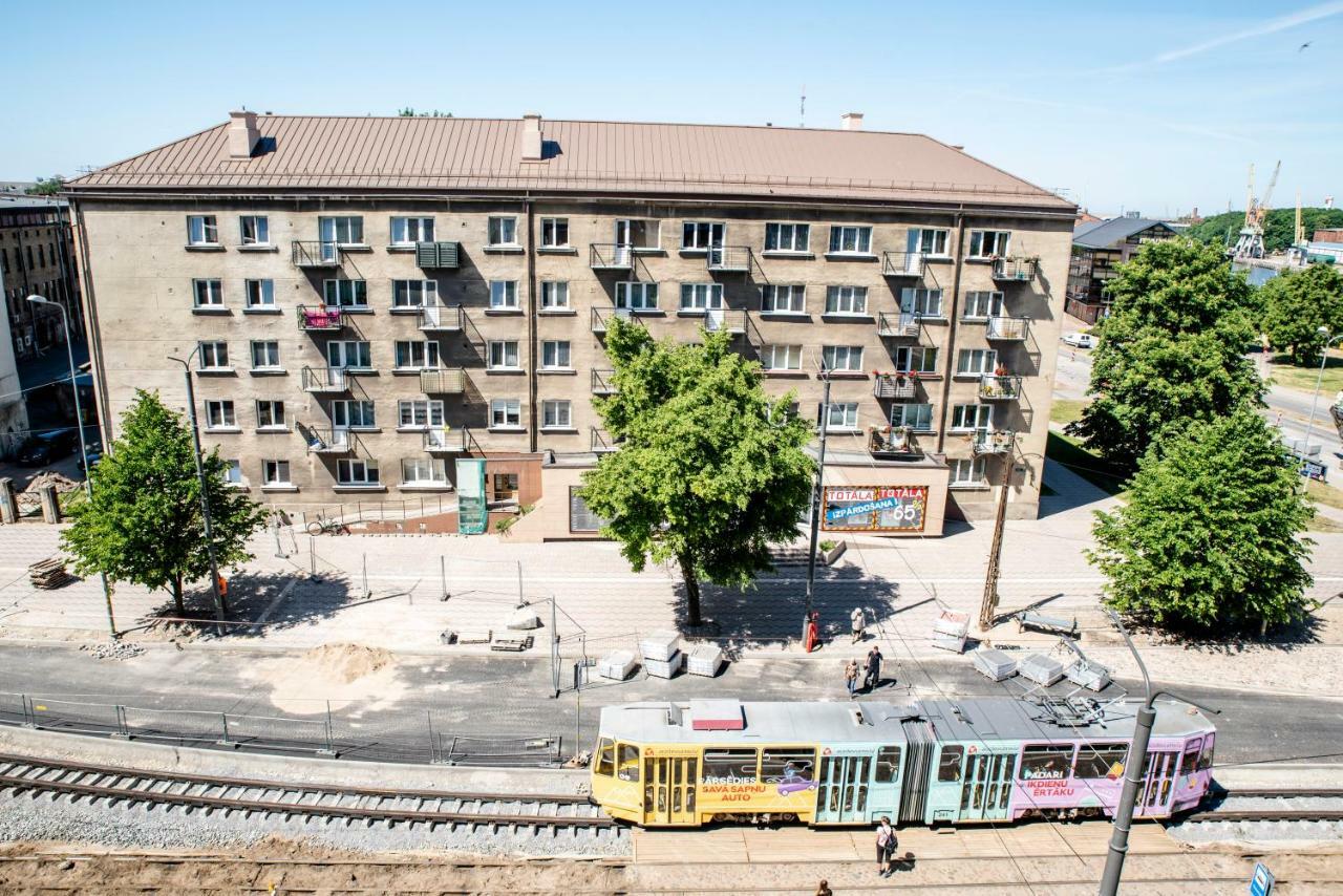 Downtown Apartment Liepāja Eksteriør billede